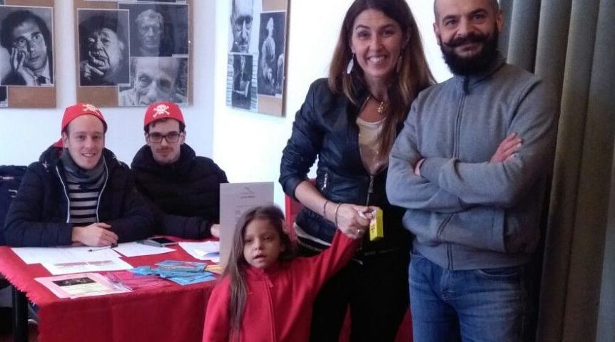 il nostro Presidente Cristina Smabruna, Natalie Bosco insieme a Alessandro Chierigato di ISV